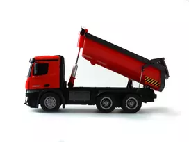 kranas zaislas - Amewi Mercedes-Benz Arocs Savivartis 1:14 Raudonas (Red) RTR - 4 nuotrauka
