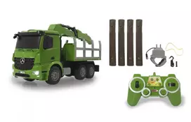 miskovezis - Jamara RC miškovežis Mercedes-Benz Arocs 1:20, žalias (Green) - 2 nuotrauka