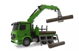 miskovezis - Jamara RC miškovežis Mercedes-Benz Arocs 1:20, žalias (Green) - 5 nuotrauka