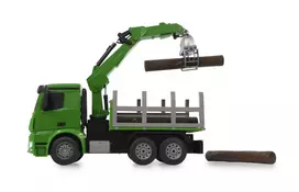miskovezis - Jamara RC miškovežis Mercedes-Benz Arocs 1:20, žalias (Green) - 6 nuotrauka