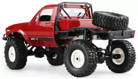 pikapas - Amewi RC Pickup Truck 22351 1:16 Raudona - 3 nuotrauka