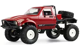 pikapas - Amewi RC Pickup Truck 22351 1:16 Raudona - 4 nuotrauka