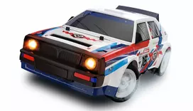 drifting rc - Amewi RC Drift Rallye LR16 4WD 1:16 RTR Balta/Mėlyna/Raudona (White/Blue/Red) - 5 nuotrauka