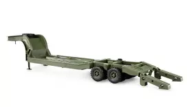 rc modeliai - Amewi Ural B36 karinis sunkvežimis 6WD su platforma 1:16 RTR žalias (Green) - 4 nuotrauka
