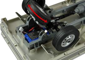 rc modeliai - Amewi Kei Truck (RC) modelis 1:10 Sidabrinis/Pilkas (Silver/Grey) - 5 nuotrauka