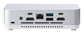 mini kompiuteris intel - ASUS NUC 14 Pro+ RNUC14RVSU900002 ,  Intel Core Ultra 9 185H ,  0GB/0GB ,  Sidabras (Silver) - 6 nuotrauka