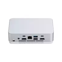 mini kompiuteris intel - ASUS NUC 14 Pro+ RNUC14RVSU500000I Barebone Mini-PC, Sidabras (Silver) - 5 nuotrauka