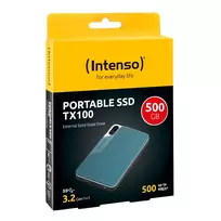 external 500gb - External SSD|INTENSO|TX100|500GB|USB-C|3826450 - 6 nuotrauka