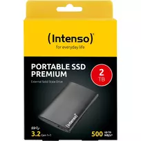 isorinis kietasis diskas ssd 2tb - External SSD|INTENSO|2TB|USB 3.2|3823471 - 2 nuotrauka