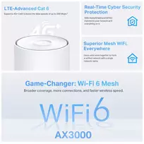 wifi stiprintuvas - TP-Link 4G+ AX3000 - 8 nuotrauka