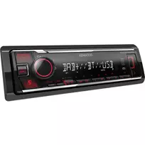 kenwood kmm - Kenwood KMM-BT408DAB Juoda (Black) - 3 nuotrauka
