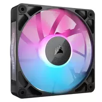 rgb ventiliatoriai - Corsair iCUE LINK RX120 RGB Ventiliatorius 120mm Juodas (Black) - 2 nuotrauka