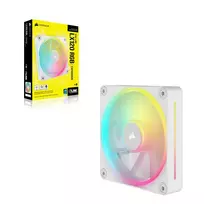 korpuso ventiliatorius - Corsair iCUE Link LX120 RGB 120 mm Baltas (White) Korpuso Ventiliatorius - 8 nuotrauka