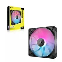 rgb ventiliatoriai - Corsair iCUE LINK RX140 RGB 140 mm Juodas (Black) - 9 nuotrauka