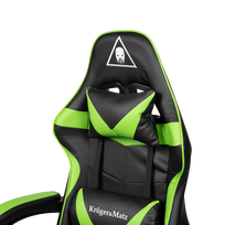 senukai gaming kedes - Kruger&Matz GX-150, Juoda-žalia (Black-Green) - 3 nuotrauka