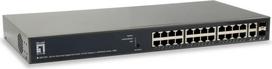 one levelone switch - LevelOne TURING 26-Port Web Smart Gigabit PoE Switch GEP-2651 - 2 nuotrauka