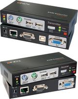 usb extender - Lindy Cat5 KVM Extender Combo 300 PS/2 USB & VGA - 2 nuotrauka