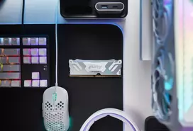 32gb operatyvioji atmintis - Kingston FURY Renegade RGB DDR5 64GB (2x32GB) 6400MHz CL32 Baltas (White) - 2 nuotrauka