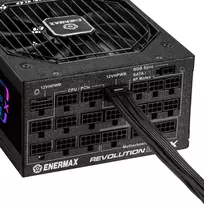 650w psu plus gold - Enermax Revolution D.F.X ERT1650EWT 1650W 80 PLUS Gold Fully Modular Juodas (Black) - 6 nuotrauka