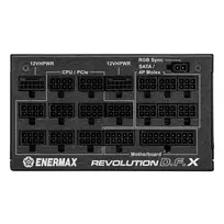 650w psu plus gold - Enermax Revolution D.F.X ERT1650EWT 1650W 80 PLUS Gold Fully Modular Juodas (Black) - 9 nuotrauka