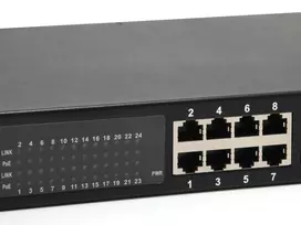 one levelone switch - LevelOne 24-Port Gigabit PoE Switch GEP-2421W630 - 6 nuotrauka