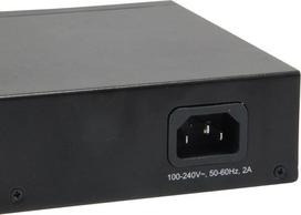 tinklo sakotuvas 10 - LevelOne 10-Port Web Smart Gigabit PoE Switch GEP-1051 - 3 nuotrauka