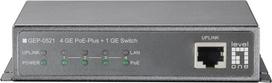 one levelone switch - LevelOne 5-Port Gigabit PoE Switch GEP-0521 - 4 nuotrauka