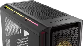 rgb korpuso - Kompiuterio korpusas Corsair iCUE LINK 5000T LX RGB, juoda - 8 nuotrauka