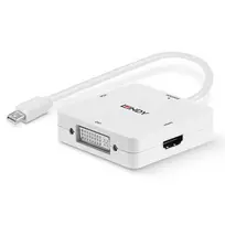displayport kabelis 1.2 - Lindy Adapteris Mini-DisplayPort an HDMI 4K30/DVI/VGA - 2 nuotrauka