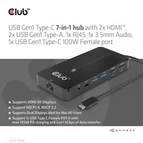 usb c 3.5mm - Club 3D CSV-1595 - 7 nuotrauka