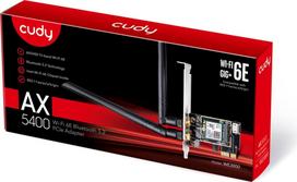 bluetooth plokstas - Cudy WE3000 Wi-Fi 6 AX5400 PCI-E + BT 5.2 - 3 nuotrauka