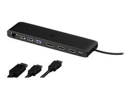 usb c laidas 4k - ICY BOX IB-DK2116-C Multi-Docking Station 12-in-1, juoda (Black) - 6 nuotrauka