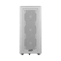 mesh korpusai - Kompiuterio korpusas Adata Valor Mesh Compact, skaidri/balta - 3 nuotrauka