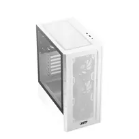 mesh korpusai - Kompiuterio korpusas Adata Valor Mesh Compact, skaidri/balta - 4 nuotrauka