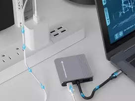 usb 2.4 a - CONCEPTRONIC Adapteris USB-C->2xHDMI,USB - 5 nuotrauka