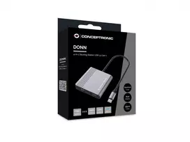 usb 2.4 a - CONCEPTRONIC Adapteris USB-C->2xHDMI,USB - 6 nuotrauka