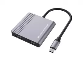 usb 2.4 a - CONCEPTRONIC Adapteris USB-C->2xHDMI,USB - 9 nuotrauka