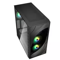 rgb korpuso - Kompiuterio korpusas Sharkoon Rebel C80G, juoda - 7 nuotrauka