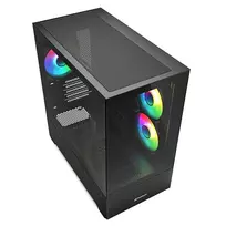 micro korpusas - Sharkoon MK6 RGB Juodas (Black) - 6 nuotrauka