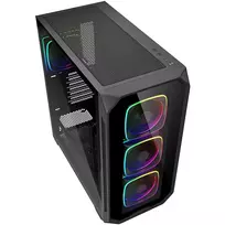 rgb korpuso - Sharkoon AK5G RGB Juodas (Black) - 7 nuotrauka
