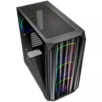 rgb korpuso - Sharkoon AK5M RGB Black (Juodas) - 7 nuotrauka