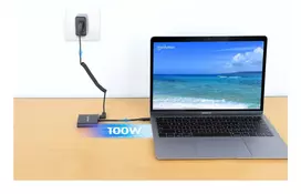 usb c laidas 4k - Manhattan USB-C į Dual HDMI Adapteris 4K 60Hz Juodas (Black) - 6 nuotrauka