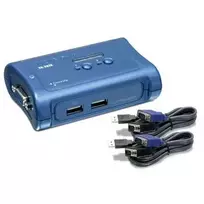 kvm switch 2 - TRENDNET 2-Port USB KVM Switch Kit - 2 nuotrauka