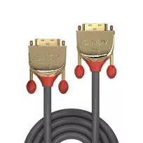 dvi kabelis - Lindy DVI-D Dual Link Kabelis Anthra Line 10m - 2 nuotrauka