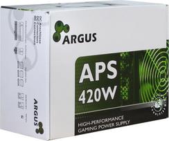 atx psu - Inter-Tech Argus APS-420W 420W PSU Juodas (Black) - 4 nuotrauka