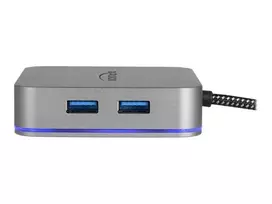 usb c laidas 4k - Delock USB-C Docking Station 4K HDMI/Hub/LAN/PD 3.0 Pilka (Gray) - 3 nuotrauka