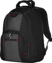 wenger notebook black - Wenger Notebook Backpack for 16'' Black/Grey - 2 nuotrauka
