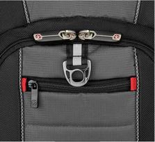 wenger notebook black - Wenger Notebook Backpack for 16'' Black/Grey - 6 nuotrauka