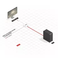 hdmi i displayport adapteris - LINDY 38146 - 2 nuotrauka