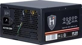 550w maitinimo saltinis - Inter-Tech HIPOWER SP-550 550W PSU Juodas (Black) - 2 nuotrauka